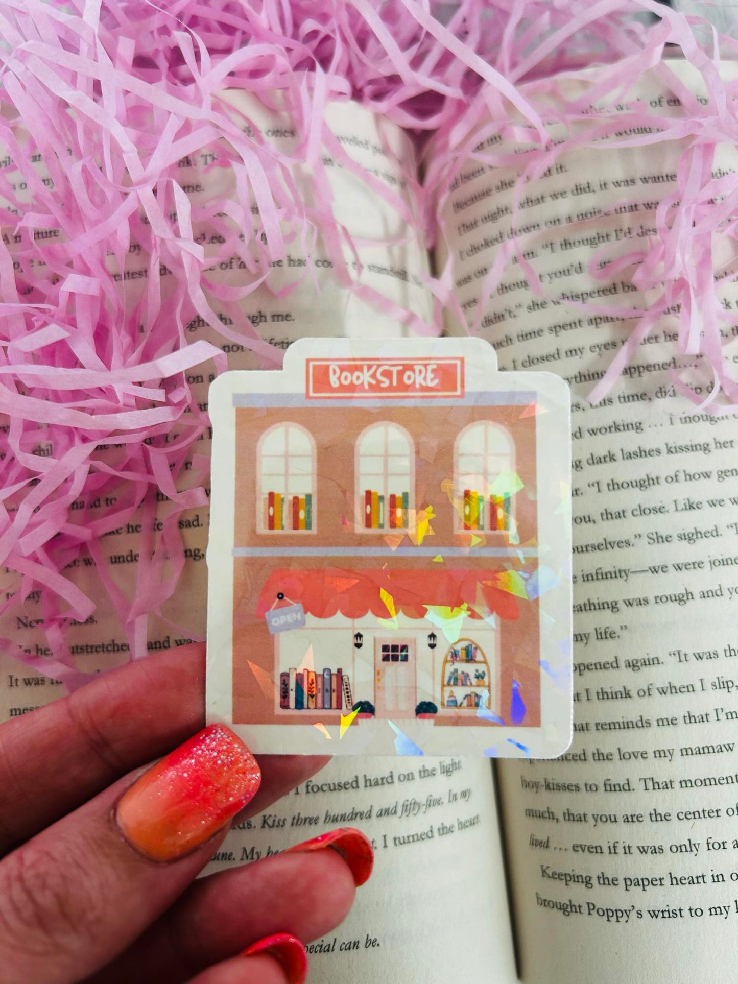 Book store sticker