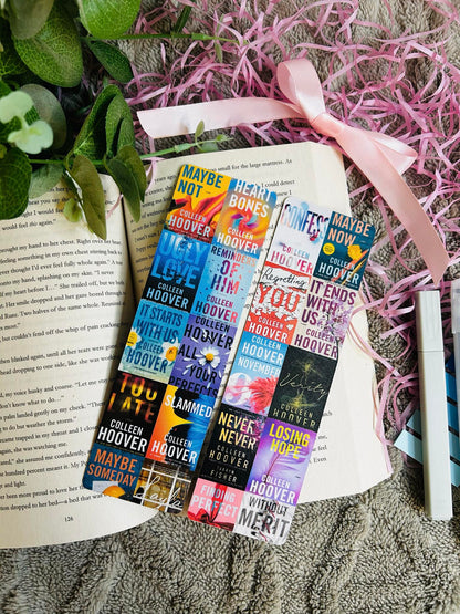 Colleen Hoover bookmark