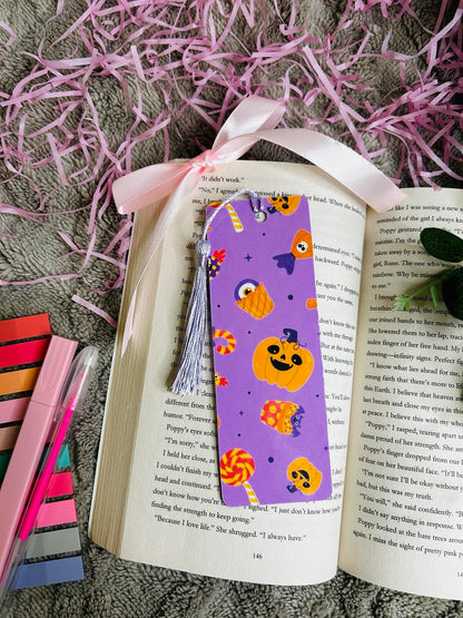 Pastel Halloween Bookmarks