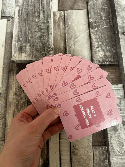 EXTRA TBR book prompt card game, Bookish gift