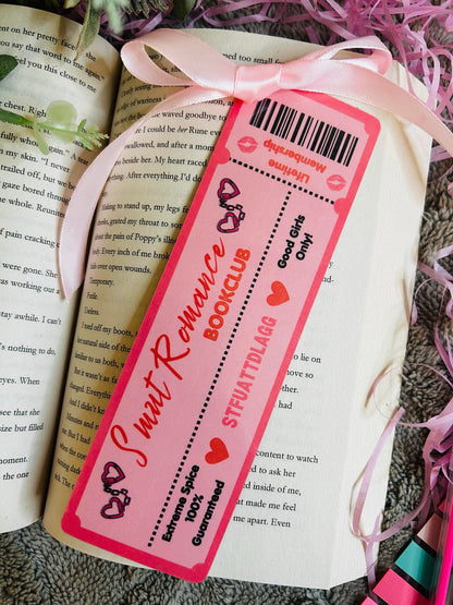 Book club bookmarks