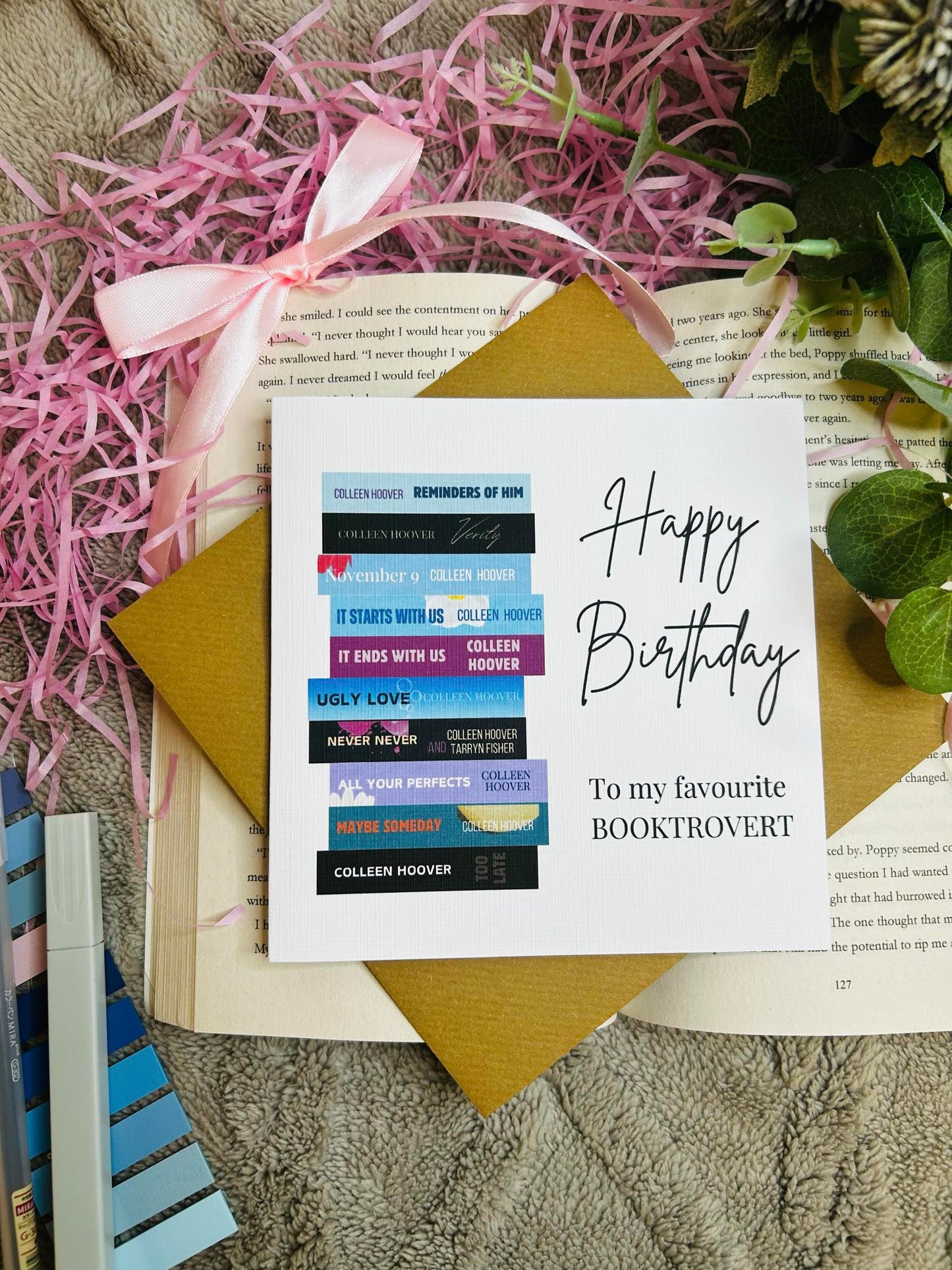 colleen hoover birthday card