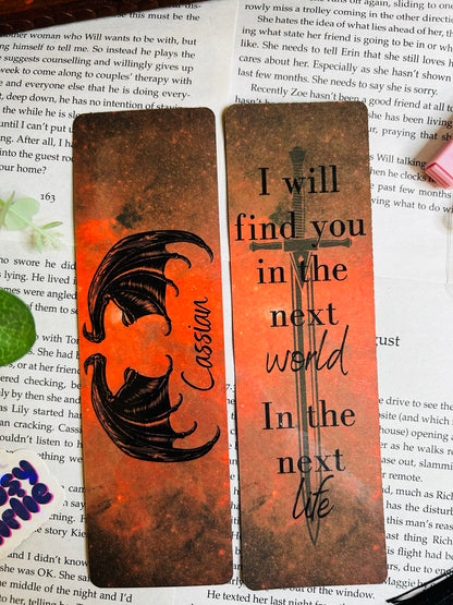 cassian- officially licensed acotar bookmark
