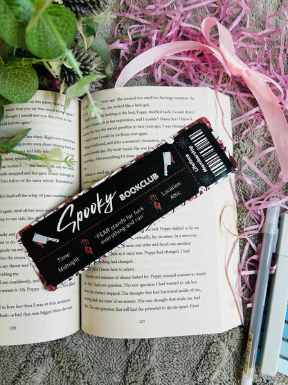 Book club bookmarks