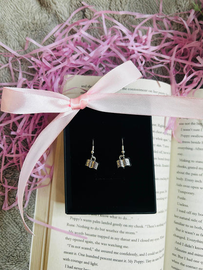 Bookish earrings