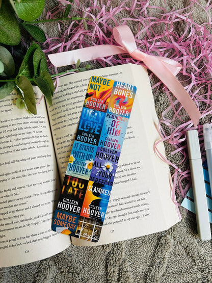 Colleen Hoover bookmark