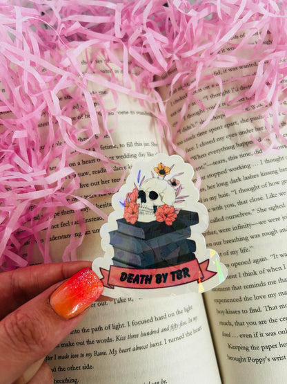 Death by TBR  sticker