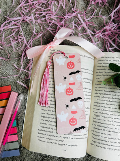 Pastel Halloween Bookmarks