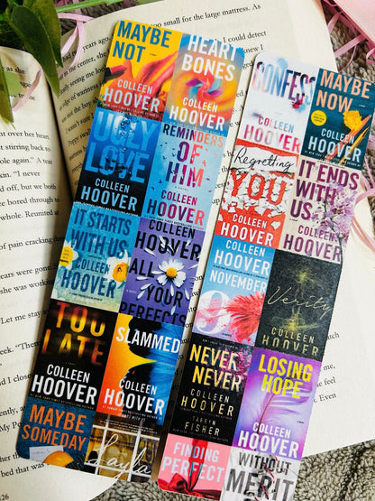 Colleen Hoover bookmark