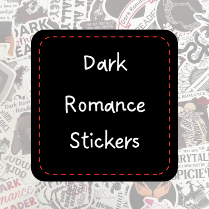 Mystery dark romance sticker packs