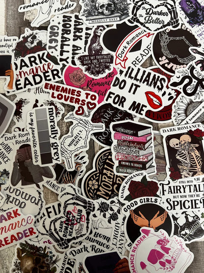 Mystery dark romance sticker packs