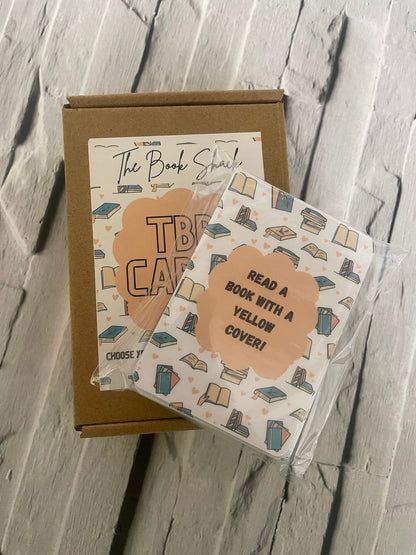 TBR card game, prompt cards