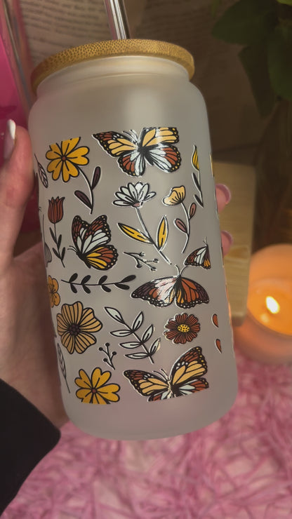 Frosted Glass just one more chapter Cup