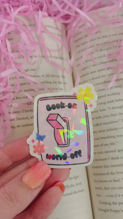 Book switch bookish sticker
