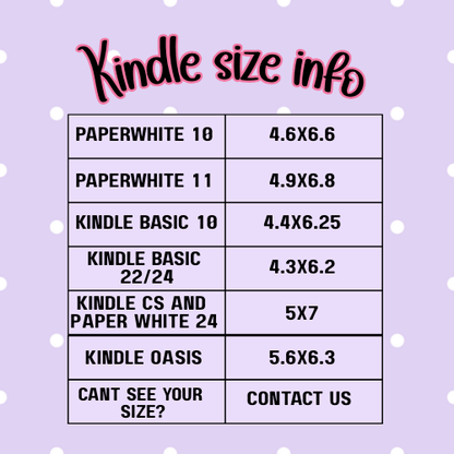 Pink Cowboy Kindle Insert – Double-Sided Disco Ball & Gingham Print